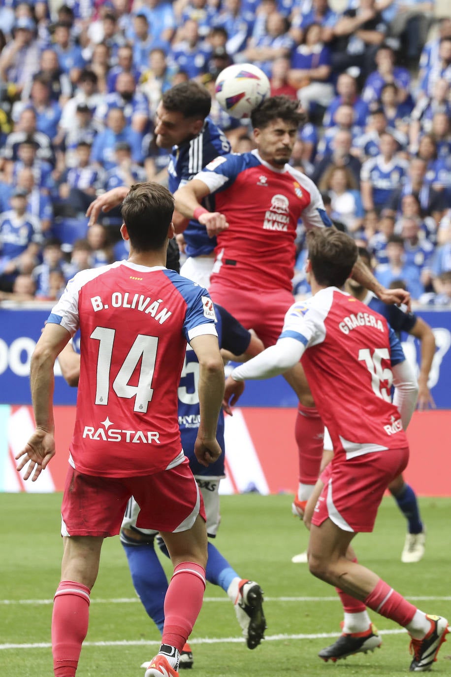 Las mejores imágenes del Real Oviedo-Espanyol