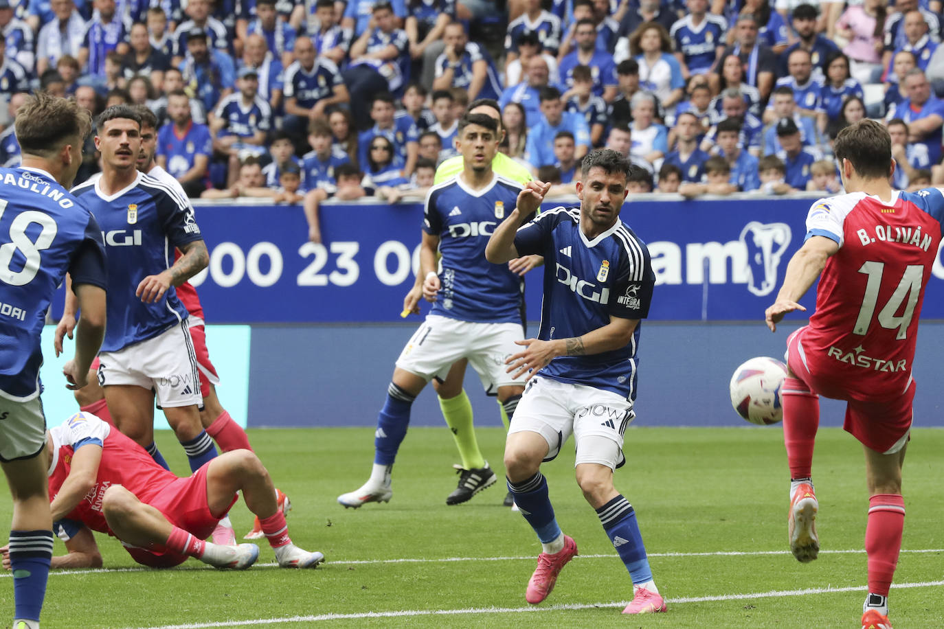 Las mejores imágenes del Real Oviedo-Espanyol