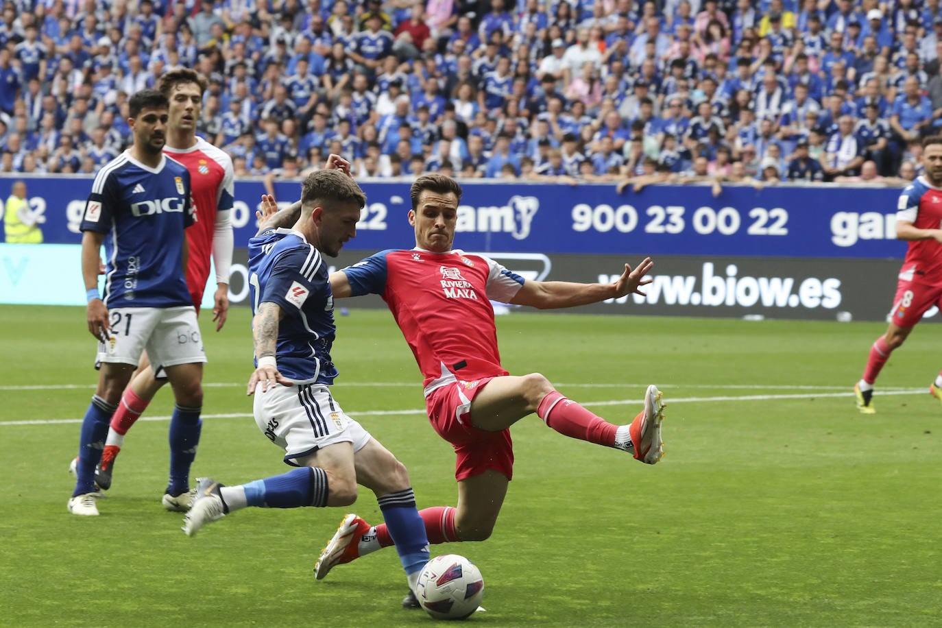 Las mejores imágenes del Real Oviedo-Espanyol