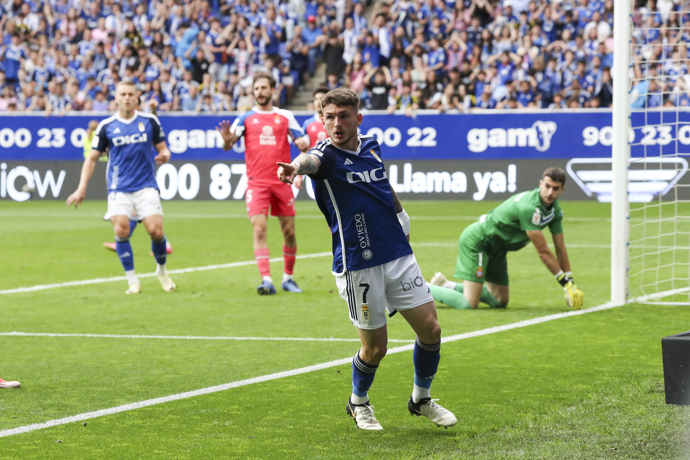 Las mejores imágenes del Real Oviedo-Espanyol