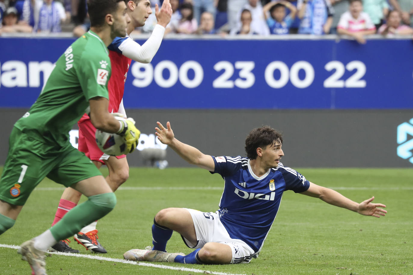 Las mejores imágenes del Real Oviedo-Espanyol