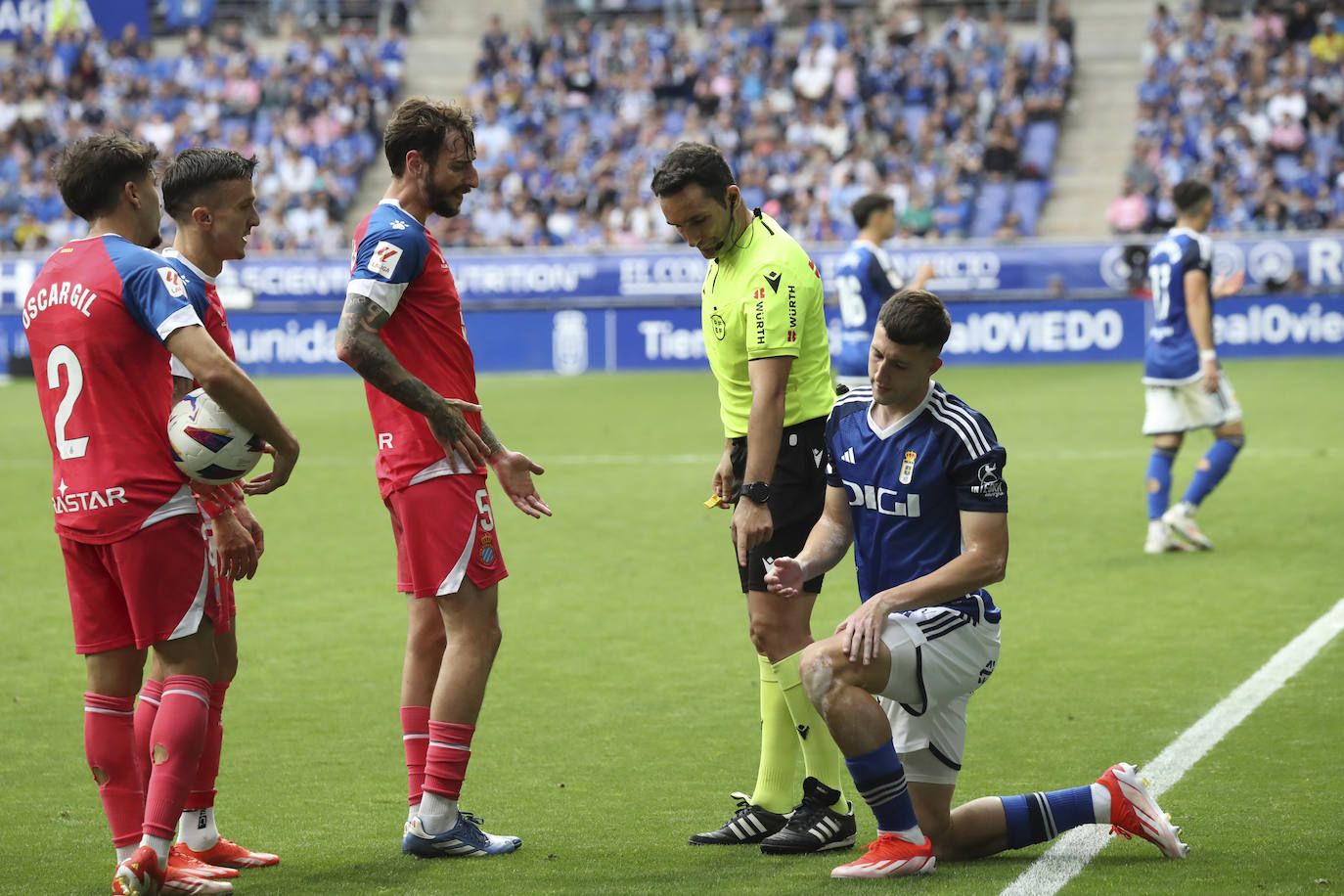 Las mejores imágenes del Real Oviedo-Espanyol