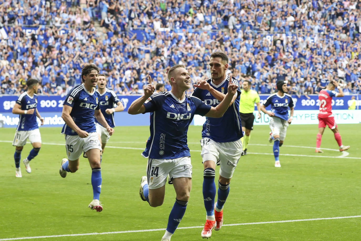 Las mejores imágenes del Real Oviedo-Espanyol