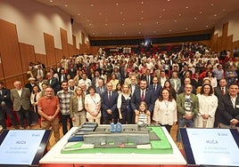 Acto institucional del décimo aniversario del HUCA.