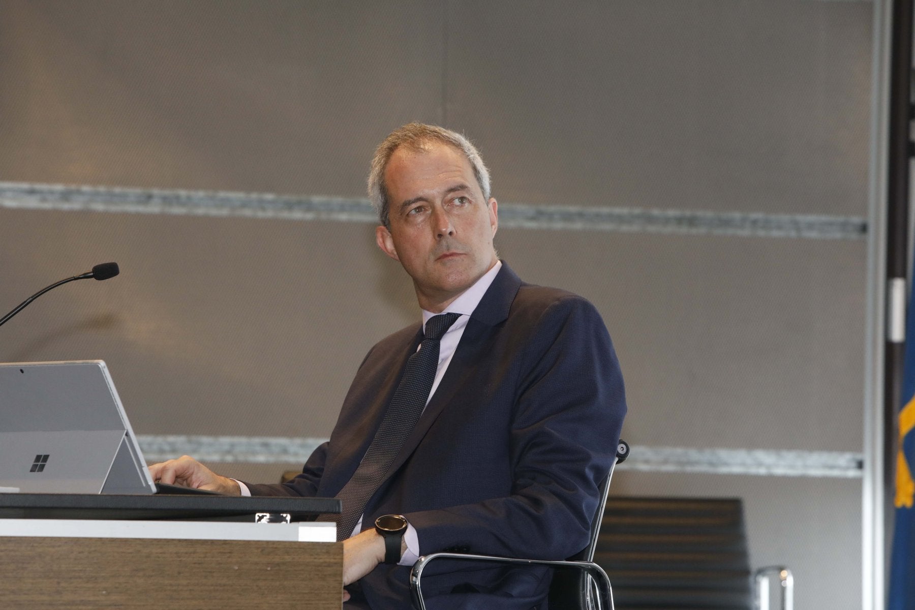 El consejero delegado de HyFive, promotora del proyecto HyMet Musel.