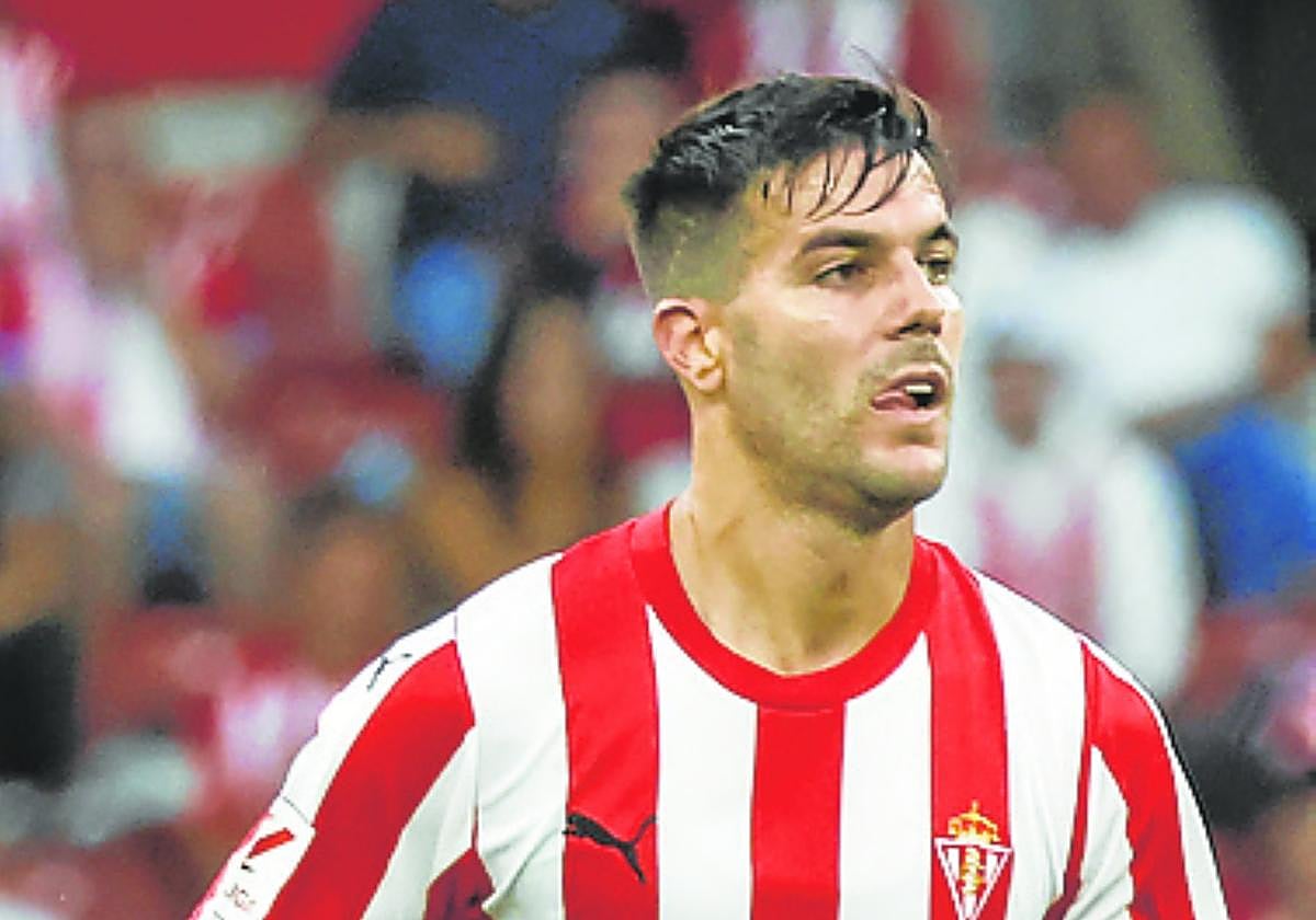 Róber Pier, en un partido de la temporada recién finalizada.