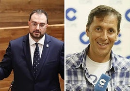 Adrián Barbón y Paco González