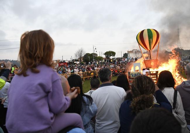 A las 21.30 horas. se encenderá la foguerina infantil