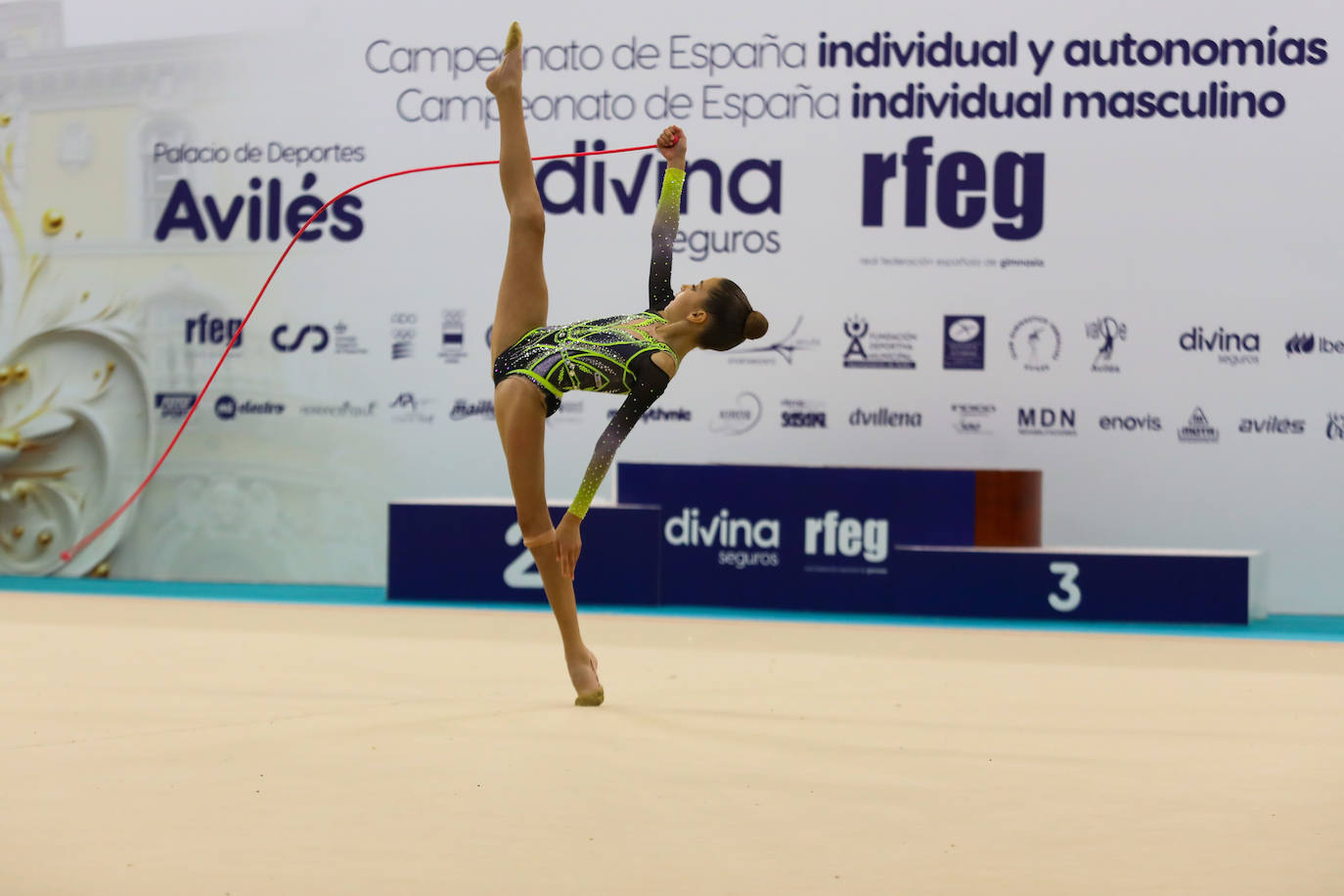 Avilés acoge el Campeonato de España de Gimnasia Rítmica