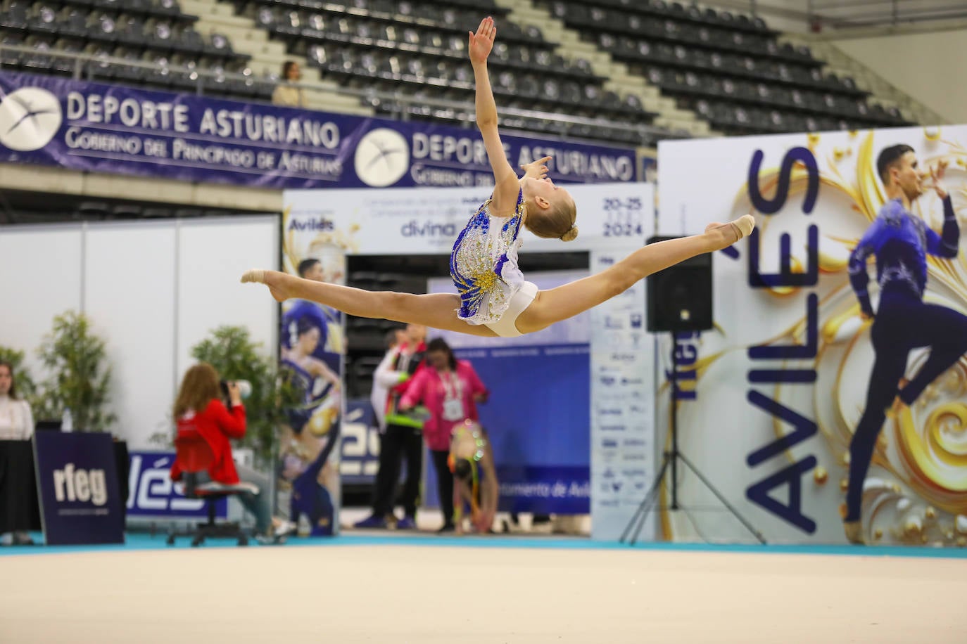 Avilés acoge el Campeonato de España de Gimnasia Rítmica