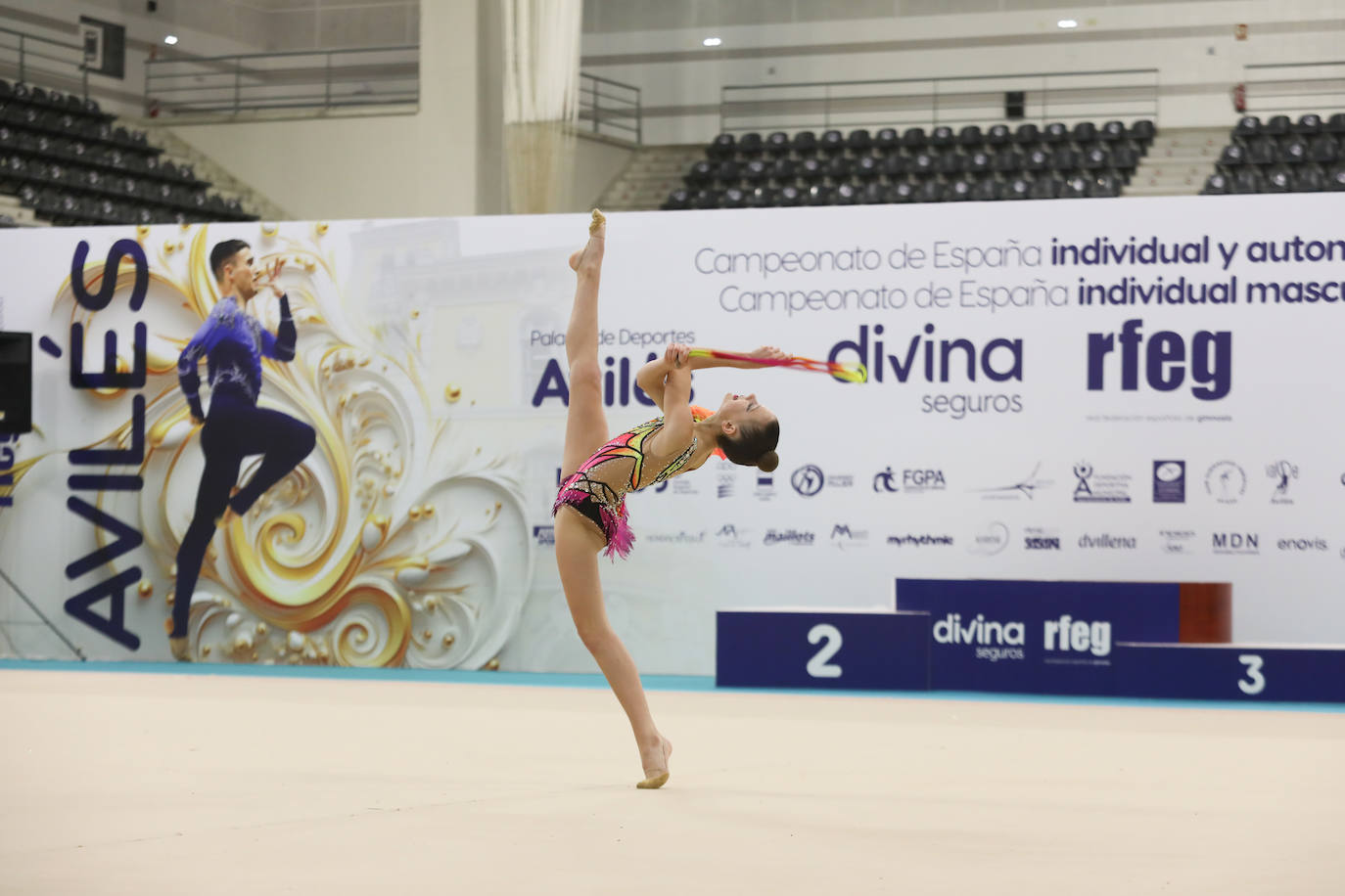 Avilés acoge el Campeonato de España de Gimnasia Rítmica