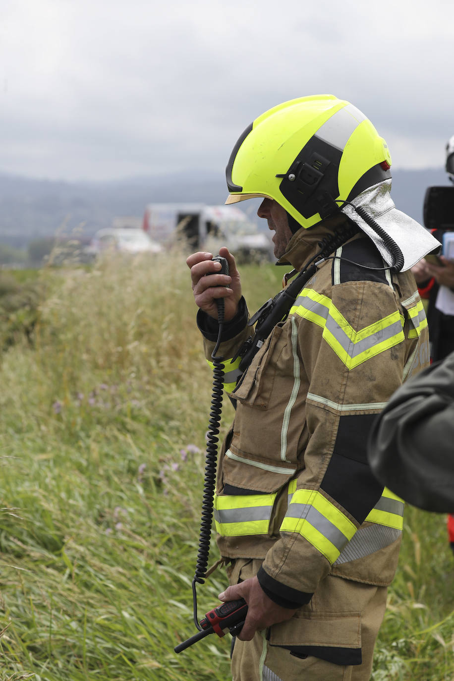 El intenso trabajo de los equipos de rescate en Gijón