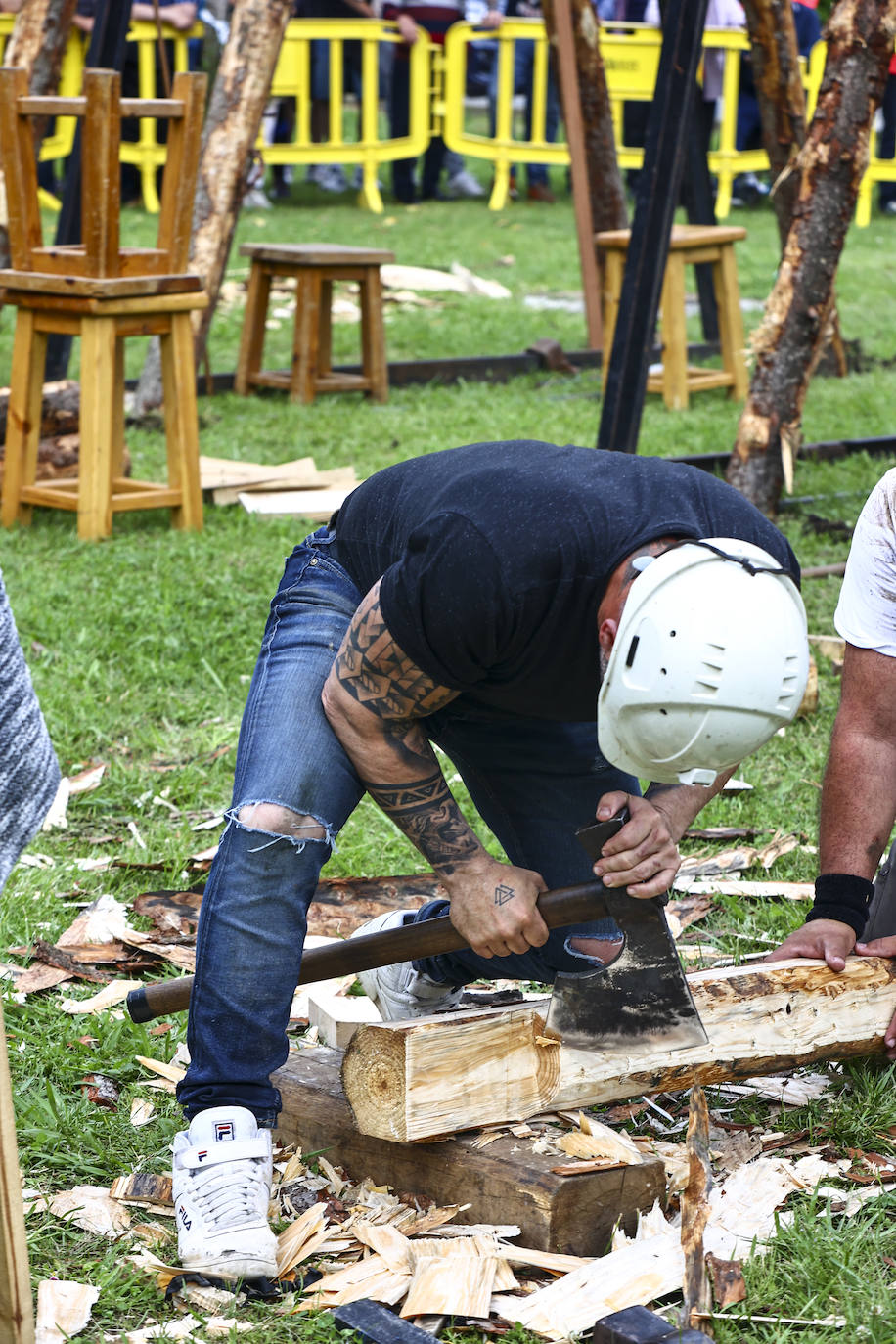 Concurso de entibadores en Mieres