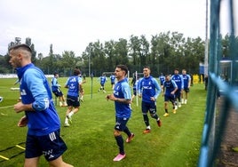 Espanyol-Real Oviedo | Último entrenamiento del Oviedo antes del gran día