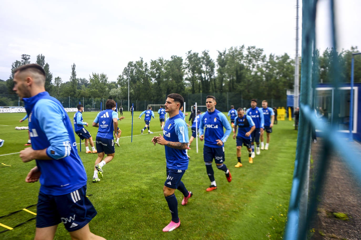 Espanyol-Real Oviedo | Último entrenamiento del Oviedo antes del gran día