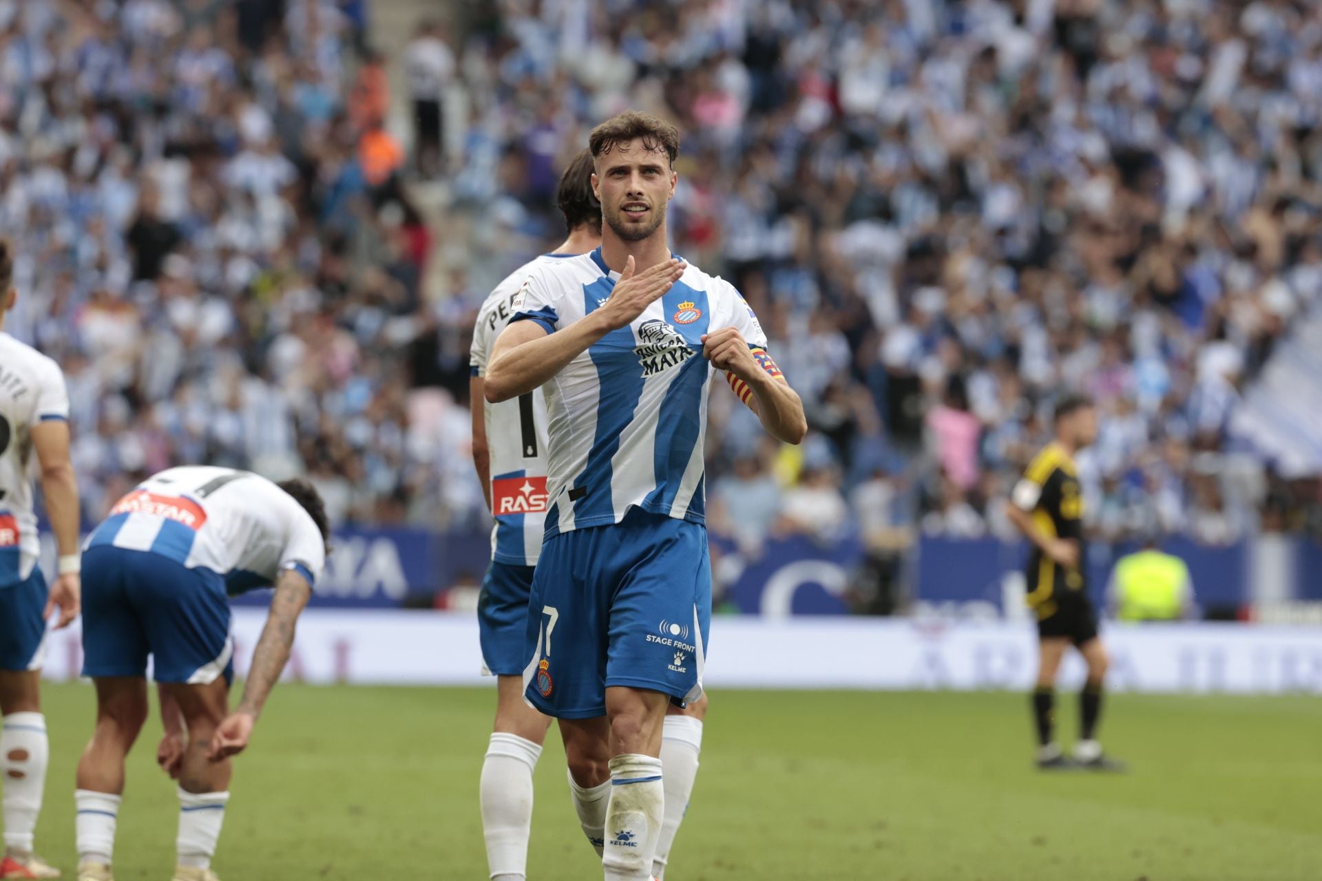 Las mejores imágenes del Espanyol - Real Oviedo