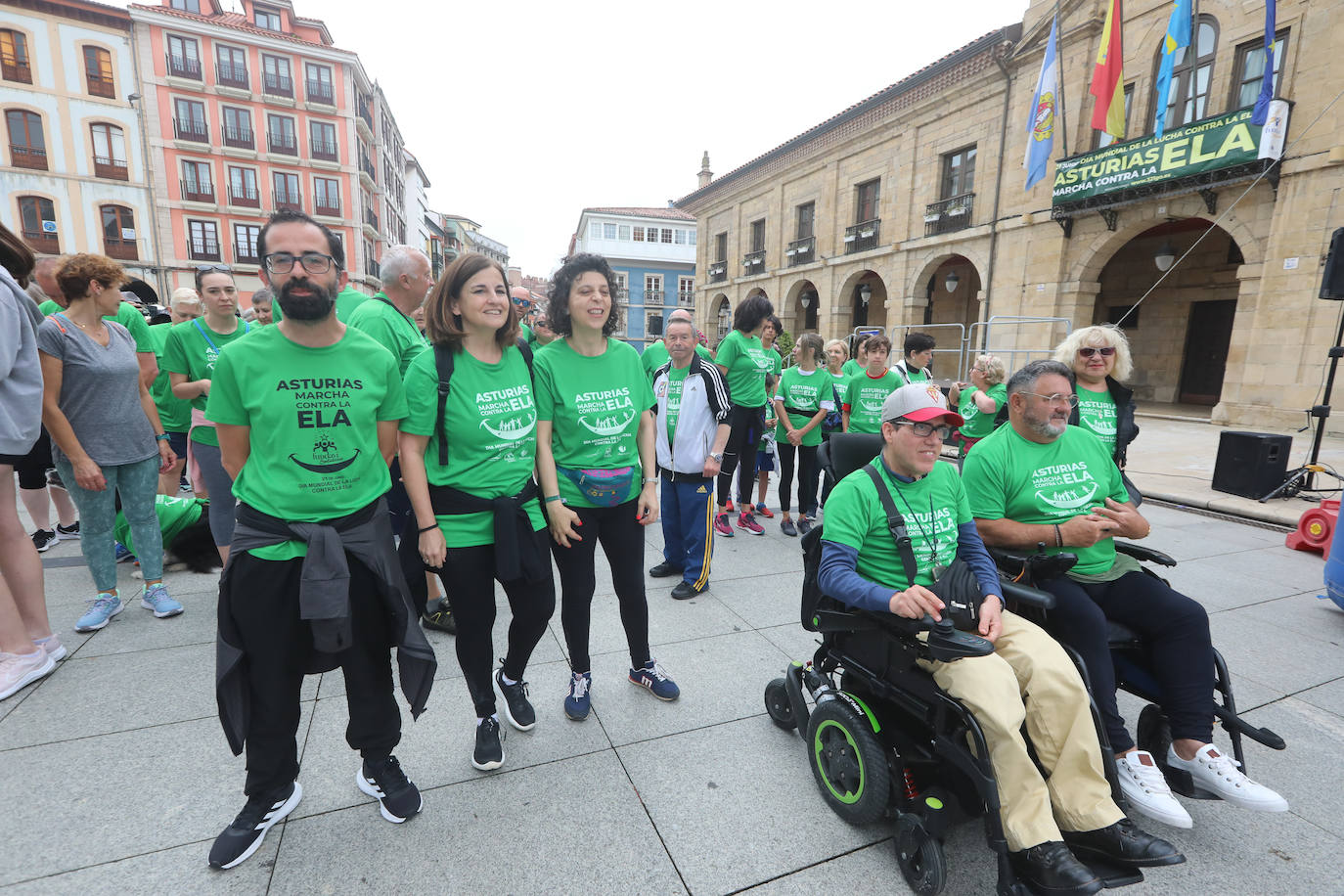 Asturias, contra la ELA, una enfermedad «muy cruel»