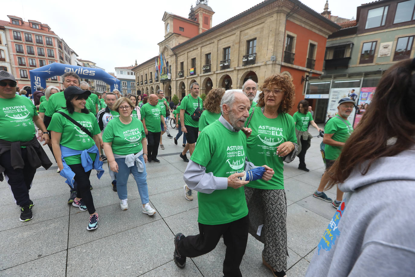 Asturias, contra la ELA, una enfermedad «muy cruel»