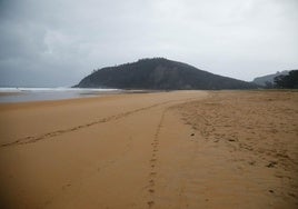 La playa de Rodiles, en Villaviciosa.