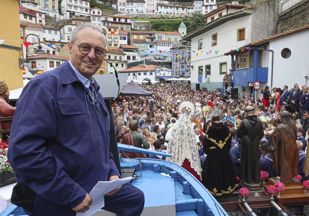 Cesáreo Marqués, sobre el 'Silvino Marqués', donde recitó su última l'Amuravela.