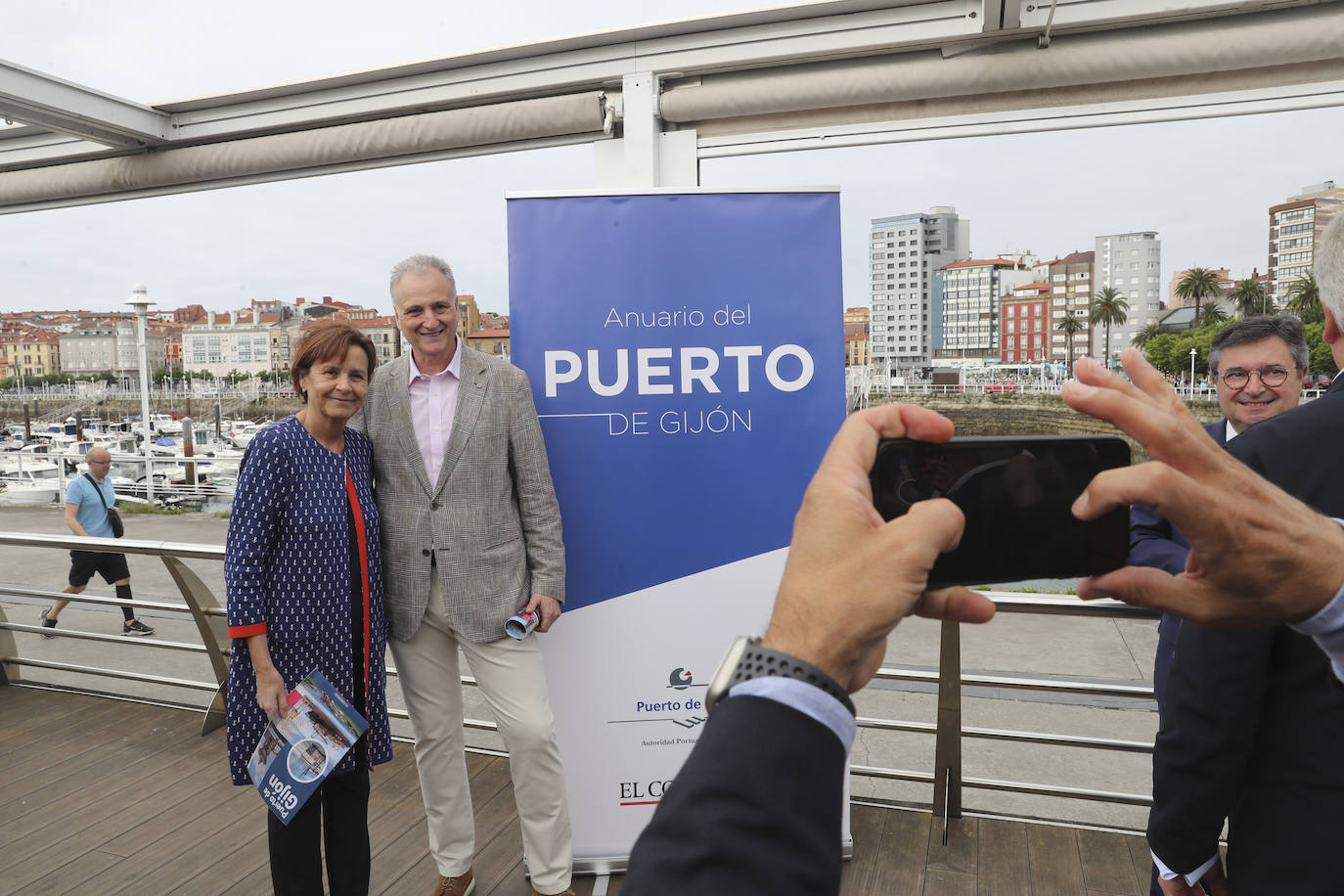 Así ha sido la presentación del anuario del Puerto de Gijón