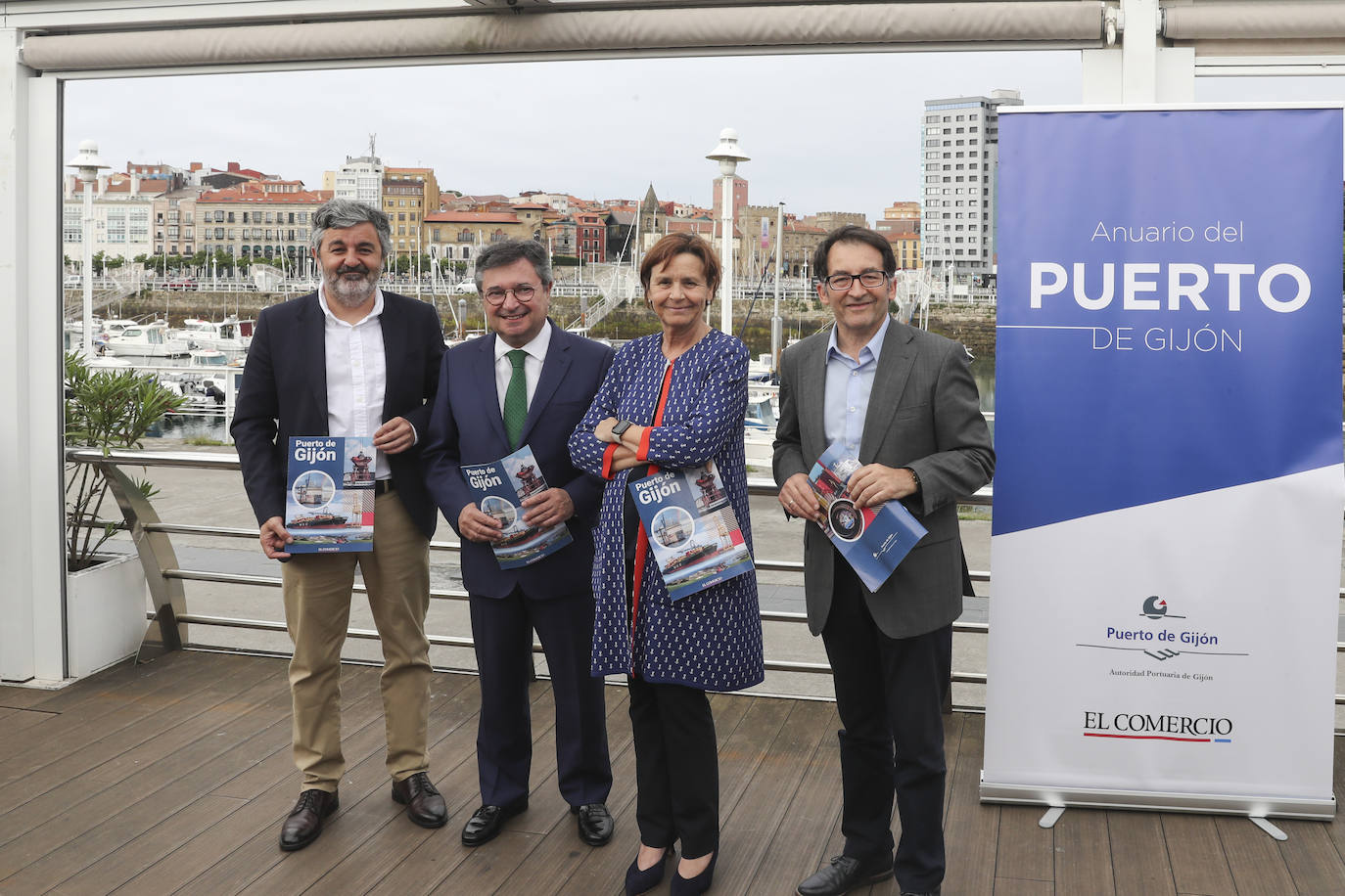 Así ha sido la presentación del anuario del Puerto de Gijón