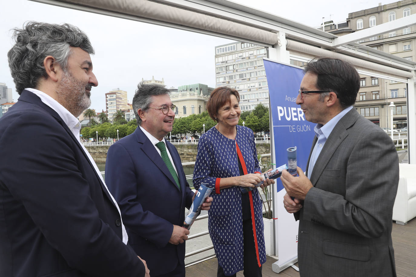 Así ha sido la presentación del anuario del Puerto de Gijón