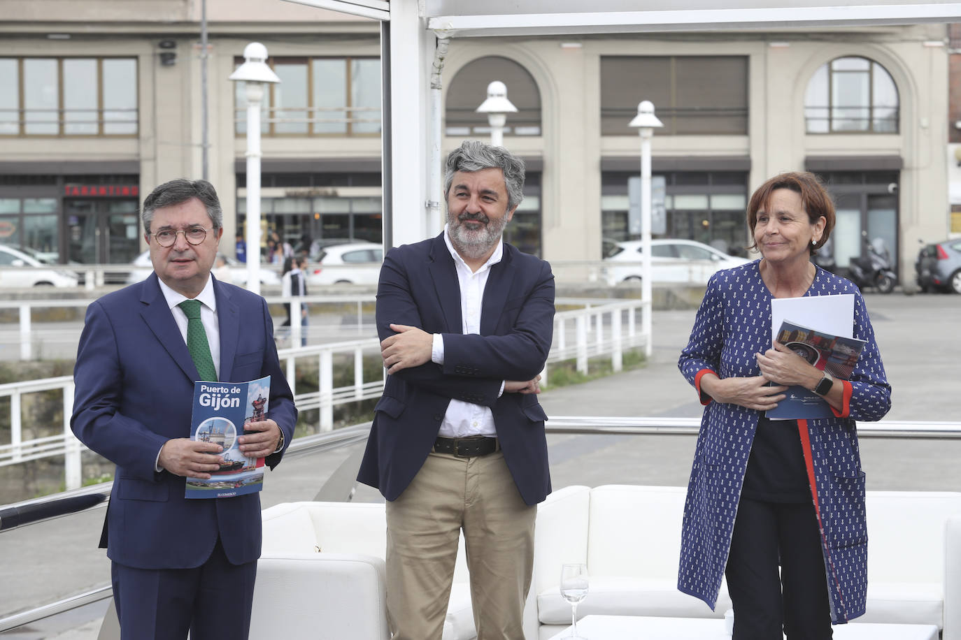 Así ha sido la presentación del anuario del Puerto de Gijón