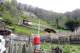 El pueblo lenense de La Cortina, donde se produjo el incidente.