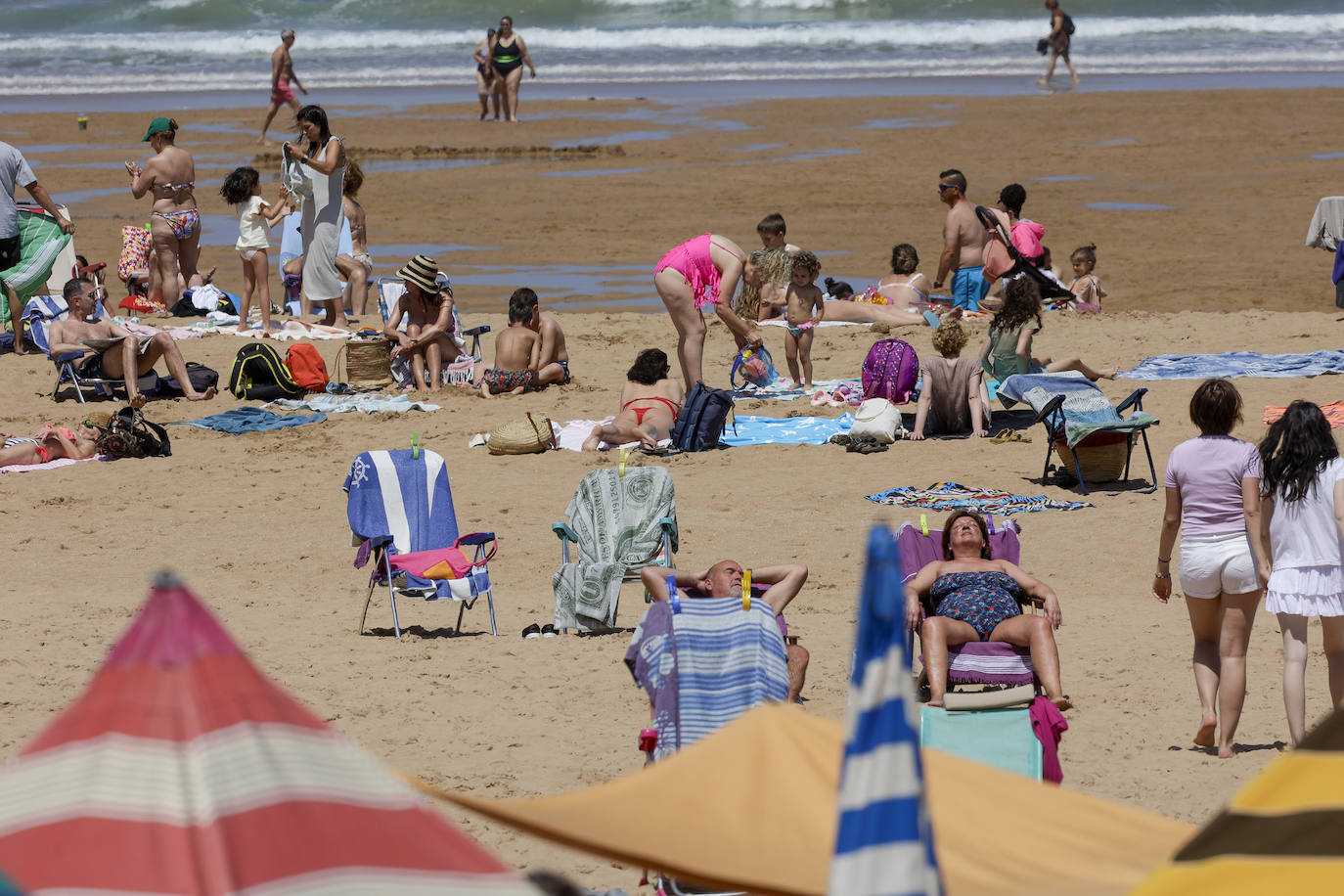 Un domingo veraniego muy esperado en Asturias