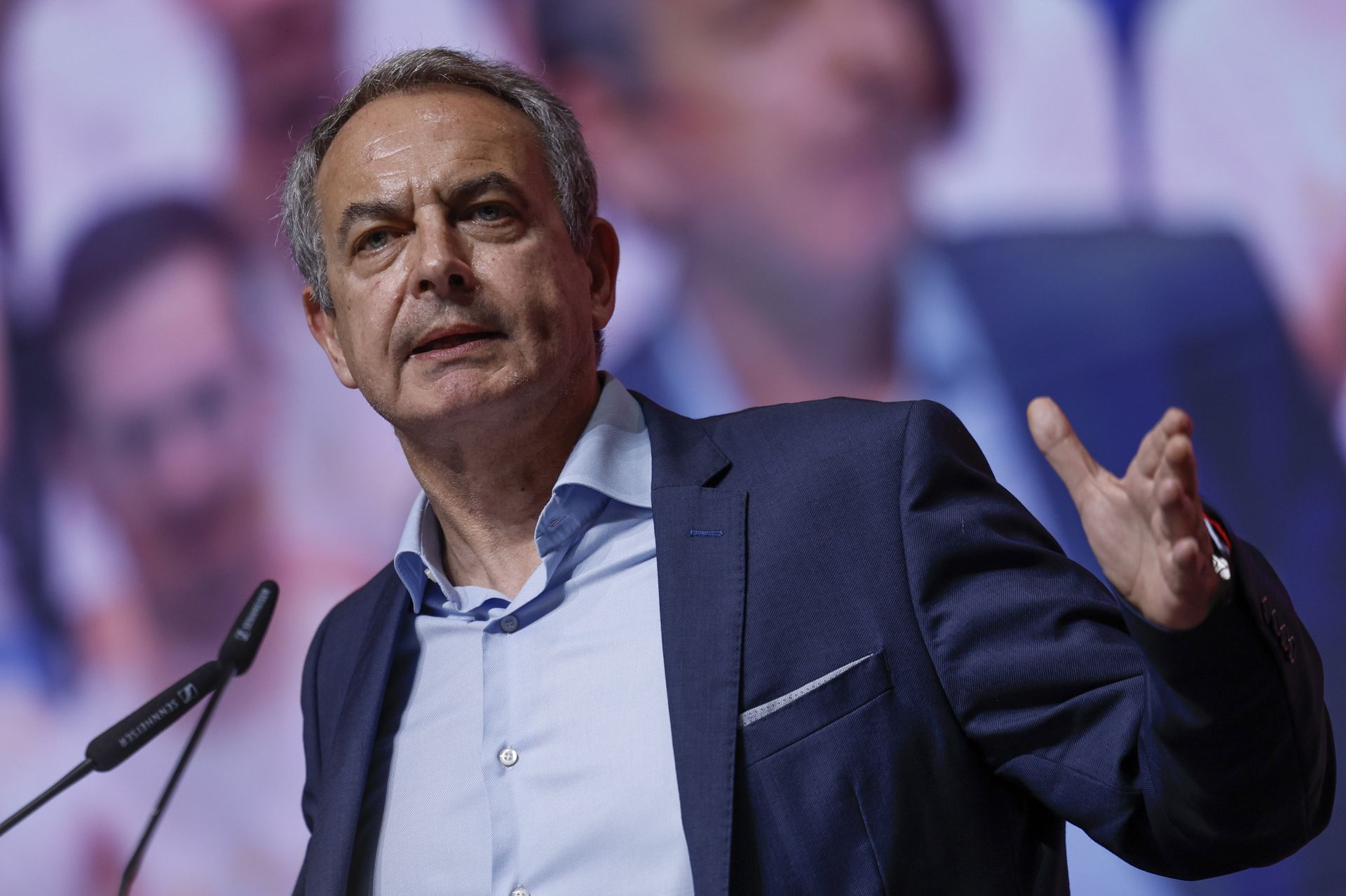 El expresidente del Gobierno José Luis Rodríguez Zapatero.