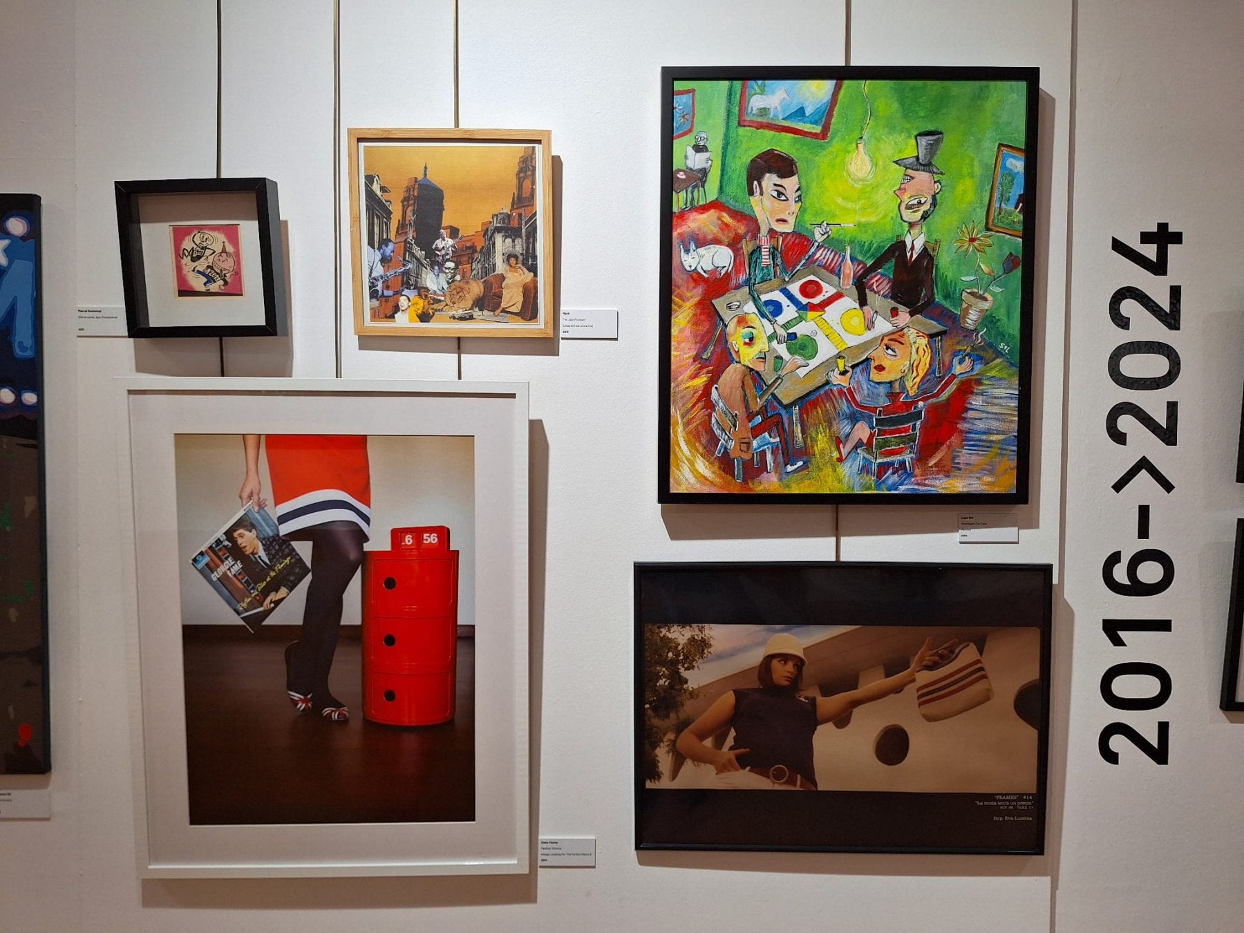 Varias de las obras que se muestran ya en el CCAI.