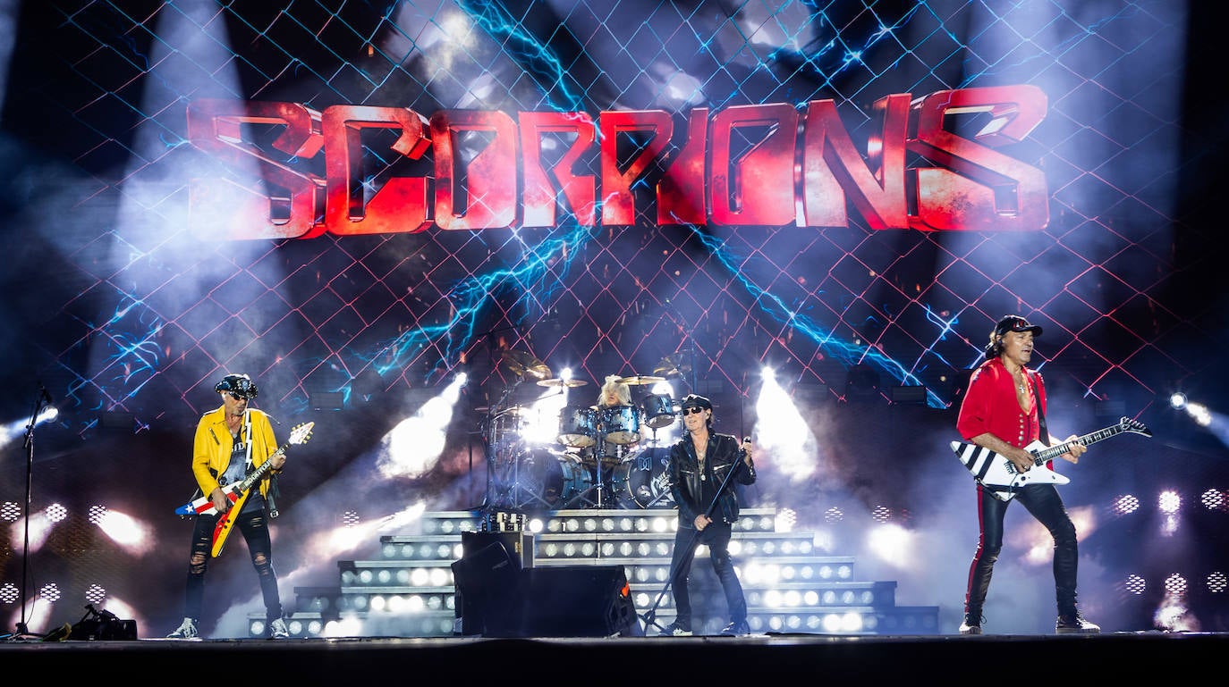 Scorpions abre con éxito en Valencia la gira española que tendrá parada en Gijón