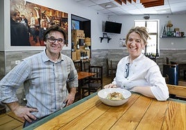 Rafael Rodríguez y Natalia Menéndez, de Casa Chuchu.