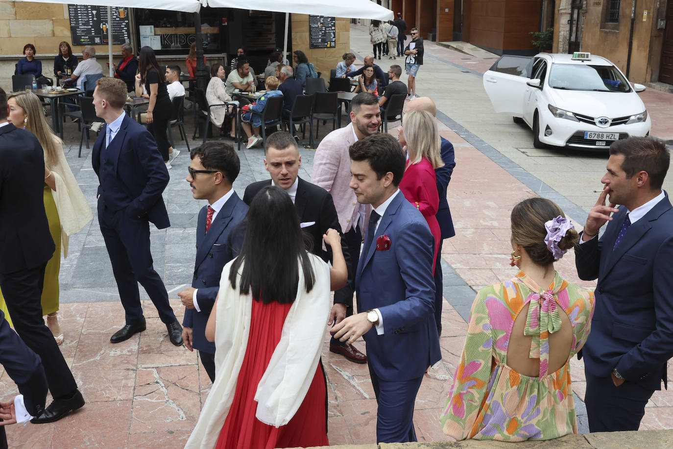 Boda en Oviedo: el promotor Hilario Riesgo y Nerea Velasco se dan el &#039;sí quiero&#039;