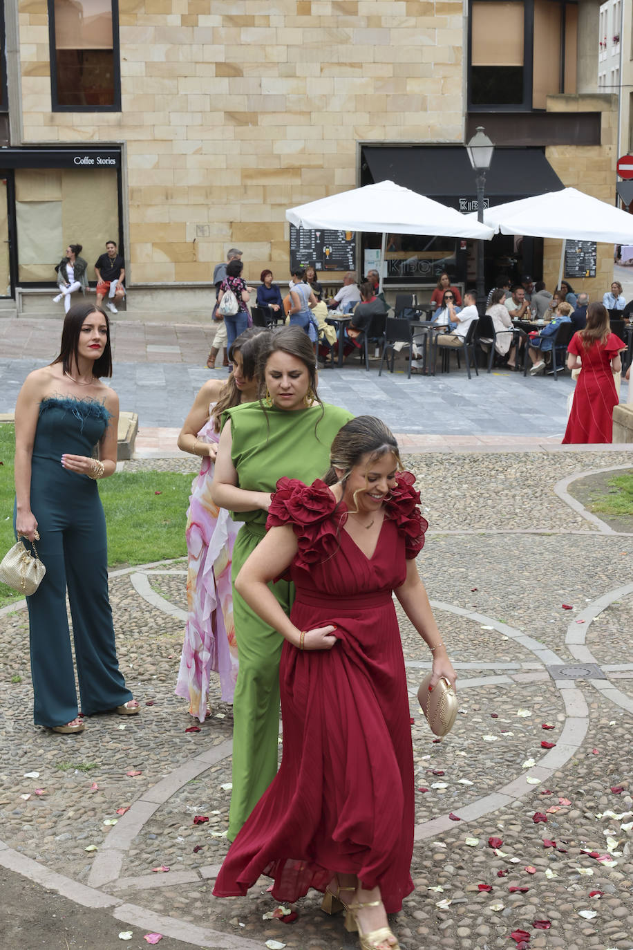 Boda en Oviedo: el promotor Hilario Riesgo y Nerea Velasco se dan el &#039;sí quiero&#039;