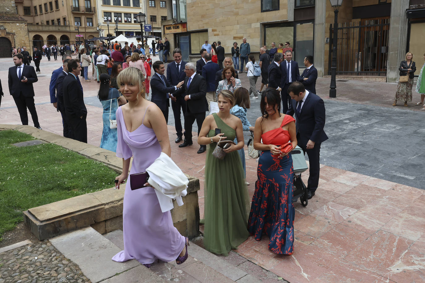 Boda en Oviedo: el promotor Hilario Riesgo y Nerea Velasco se dan el &#039;sí quiero&#039;