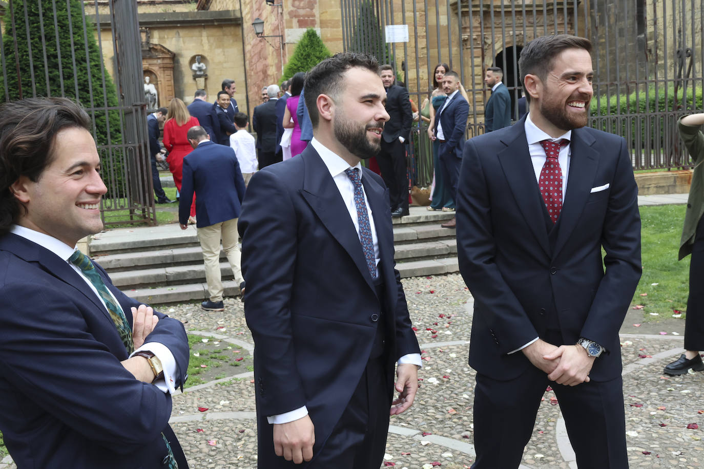 Boda en Oviedo: el promotor Hilario Riesgo y Nerea Velasco se dan el &#039;sí quiero&#039;