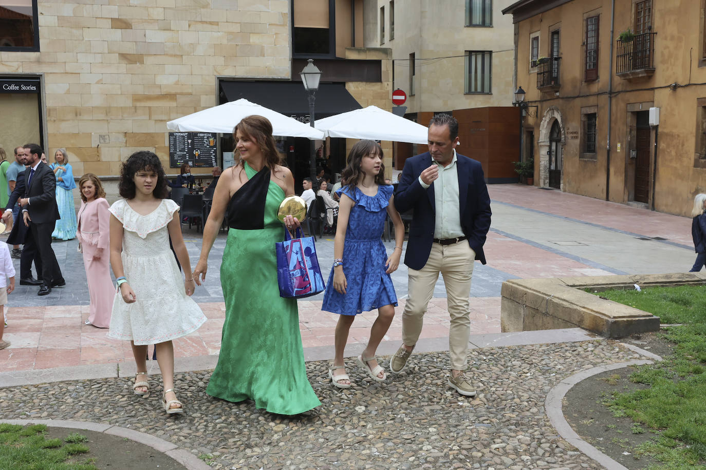 Boda en Oviedo: el promotor Hilario Riesgo y Nerea Velasco se dan el &#039;sí quiero&#039;