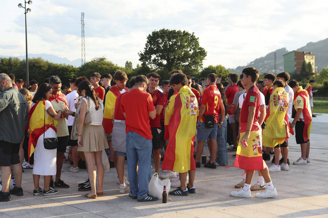 Asturias vibra con la final de la Eurocopa