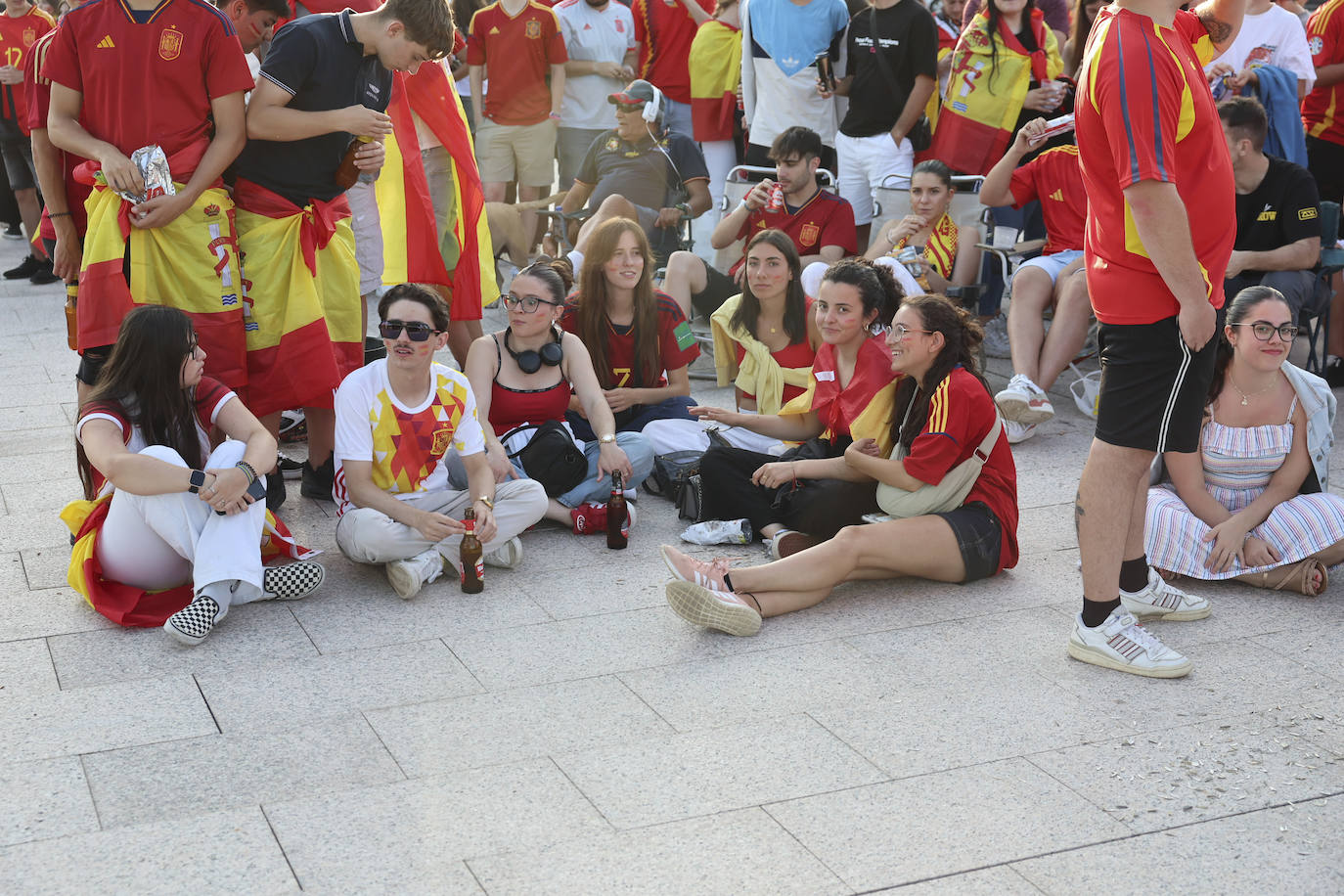 Asturias vibra con la final de la Eurocopa