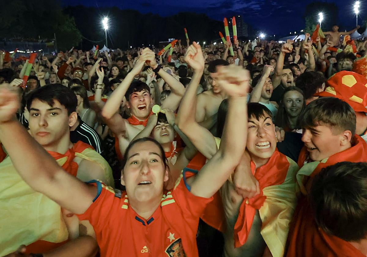 Asturias vibra con la final de la Eurocopa