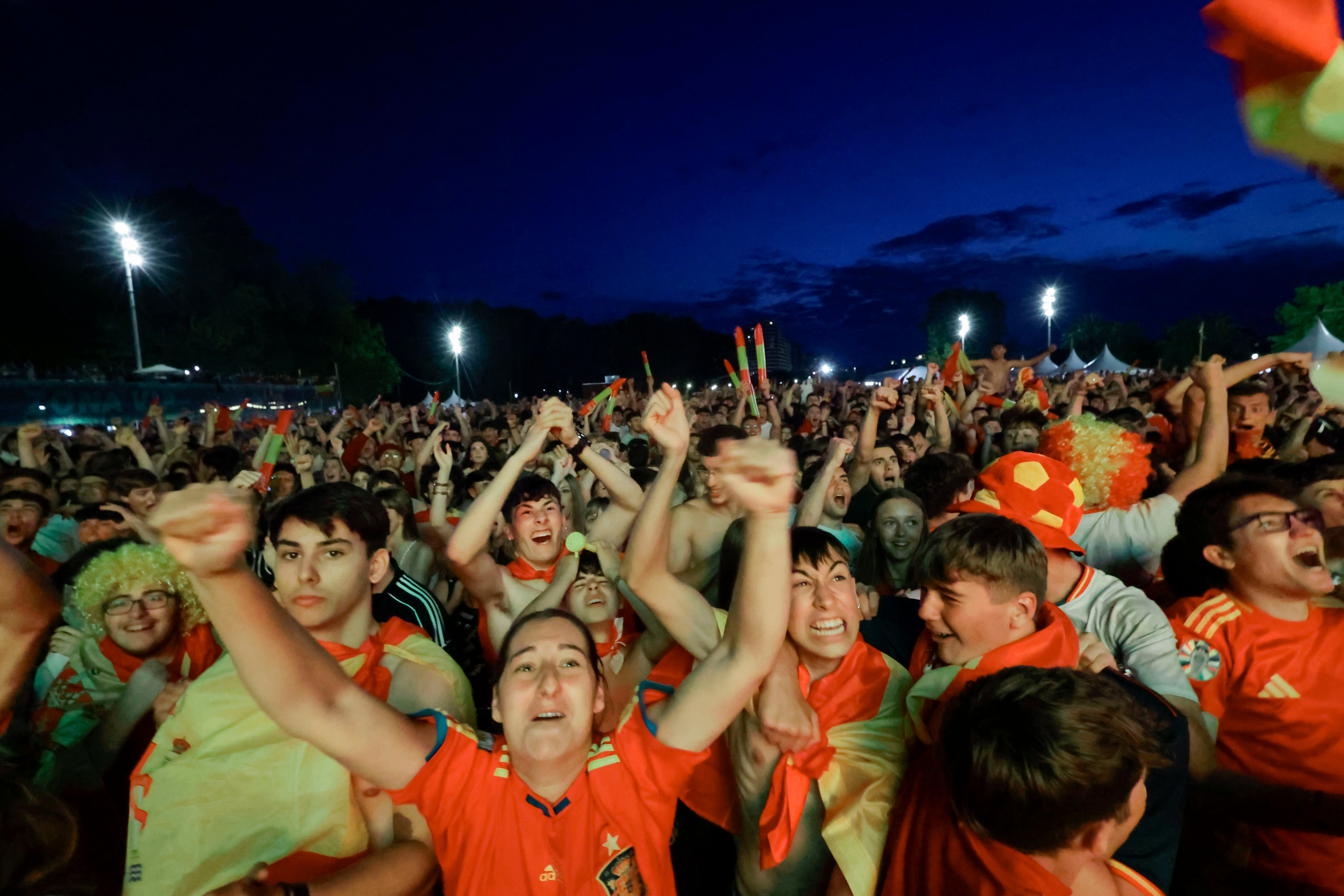 Asturias vibra con la final de la Eurocopa