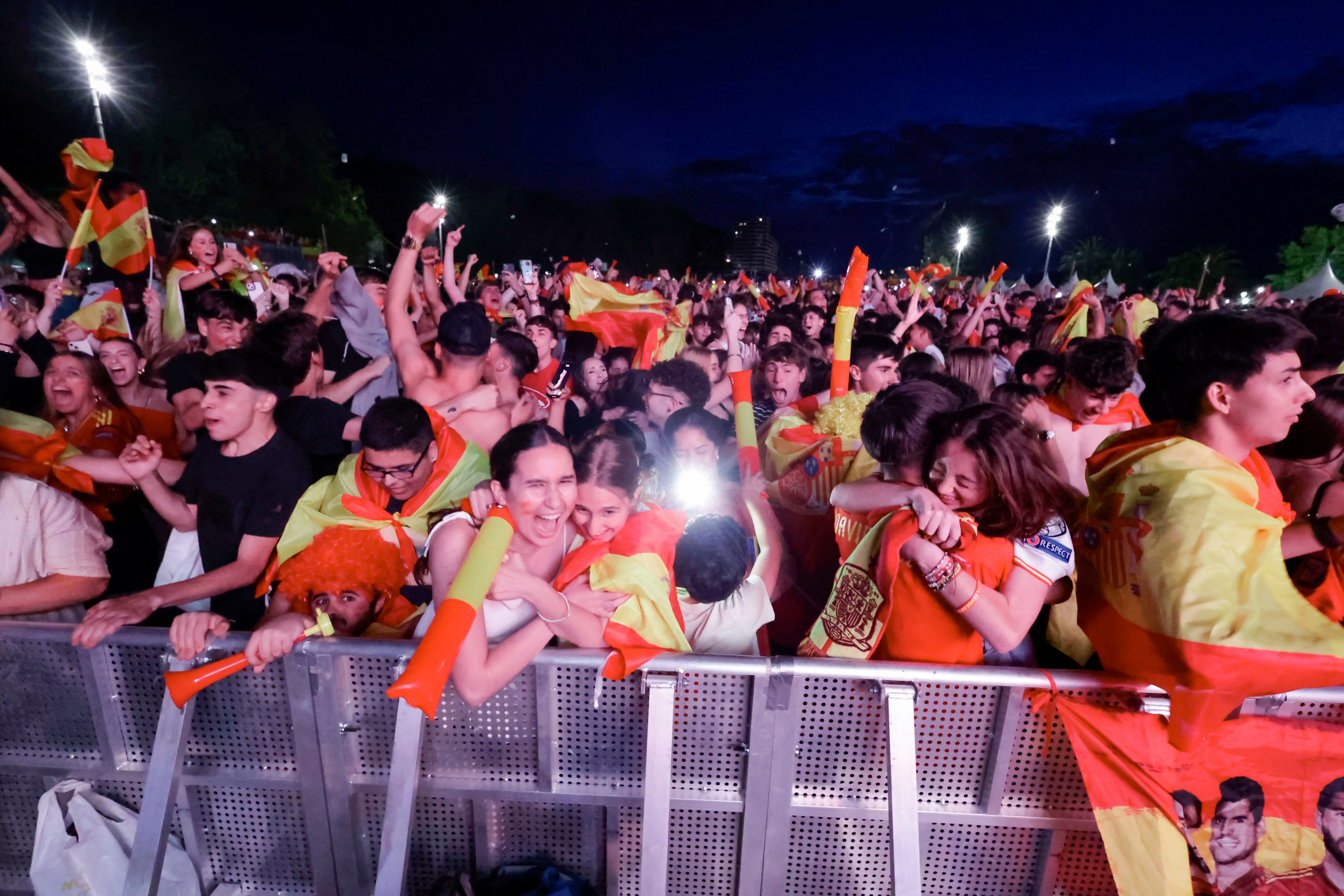 Asturias vibra con la final de la Eurocopa