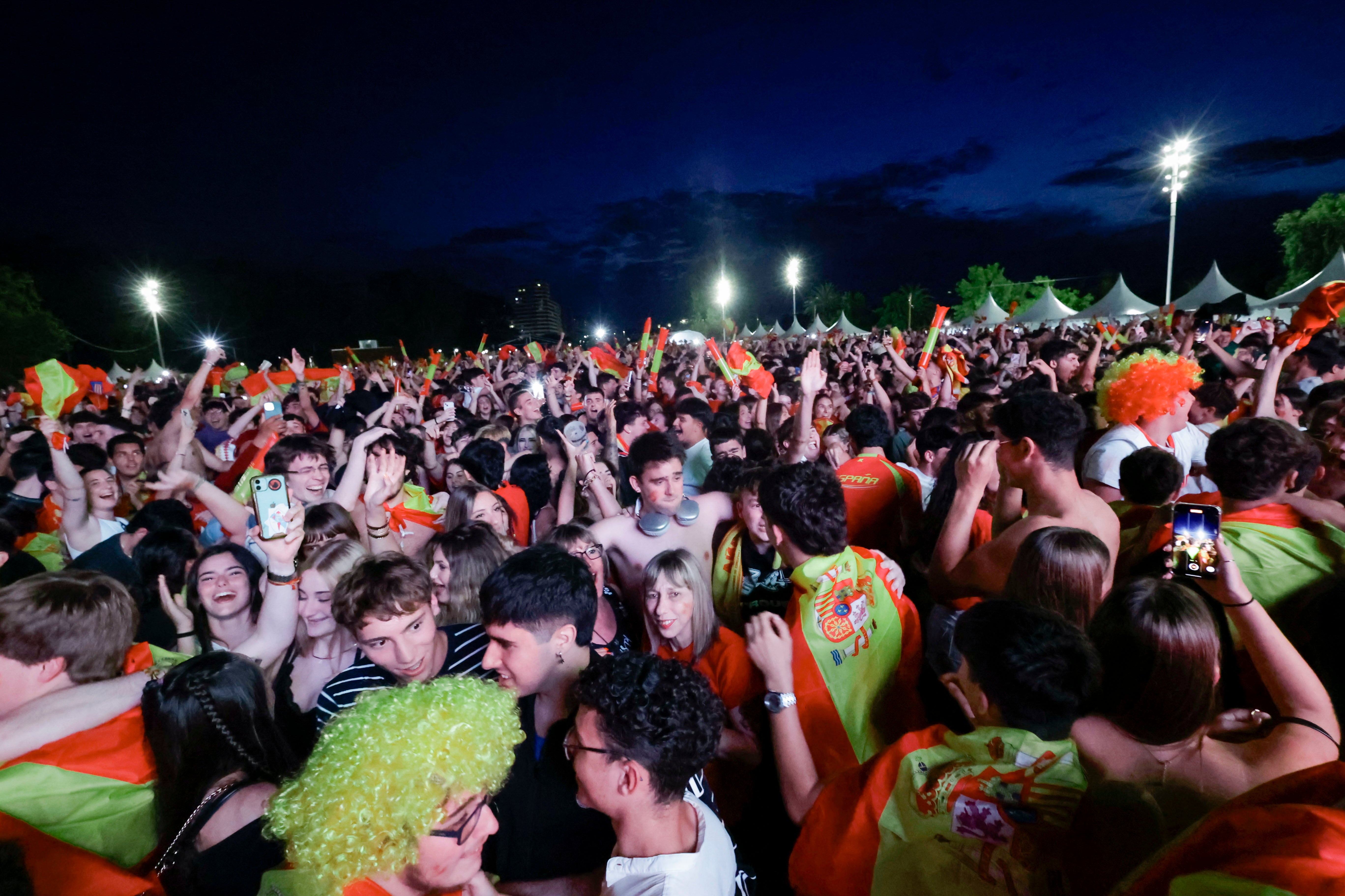 Asturias vibra con la final de la Eurocopa