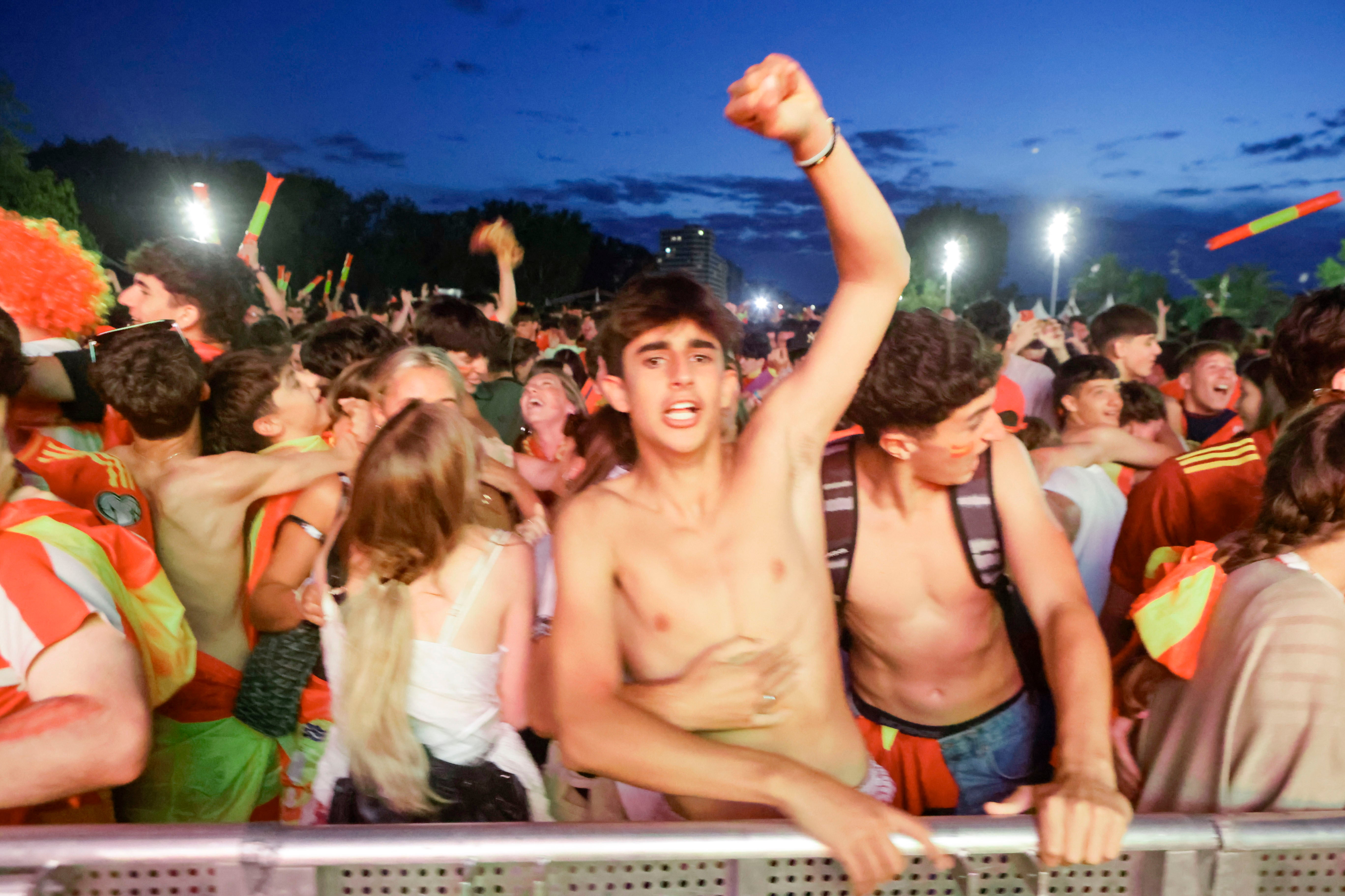 Asturias vibra con la final de la Eurocopa