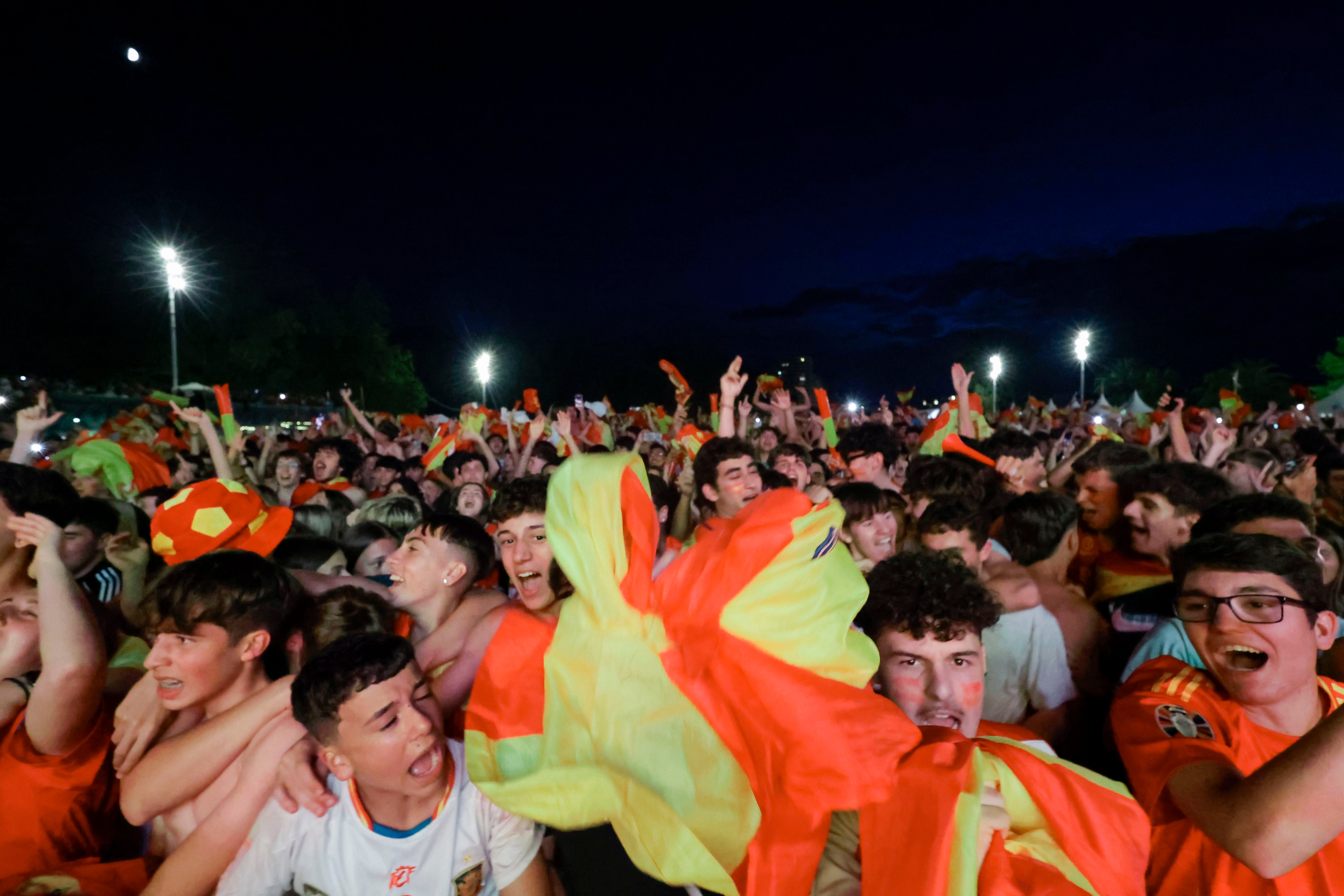 Asturias vibra con la final de la Eurocopa