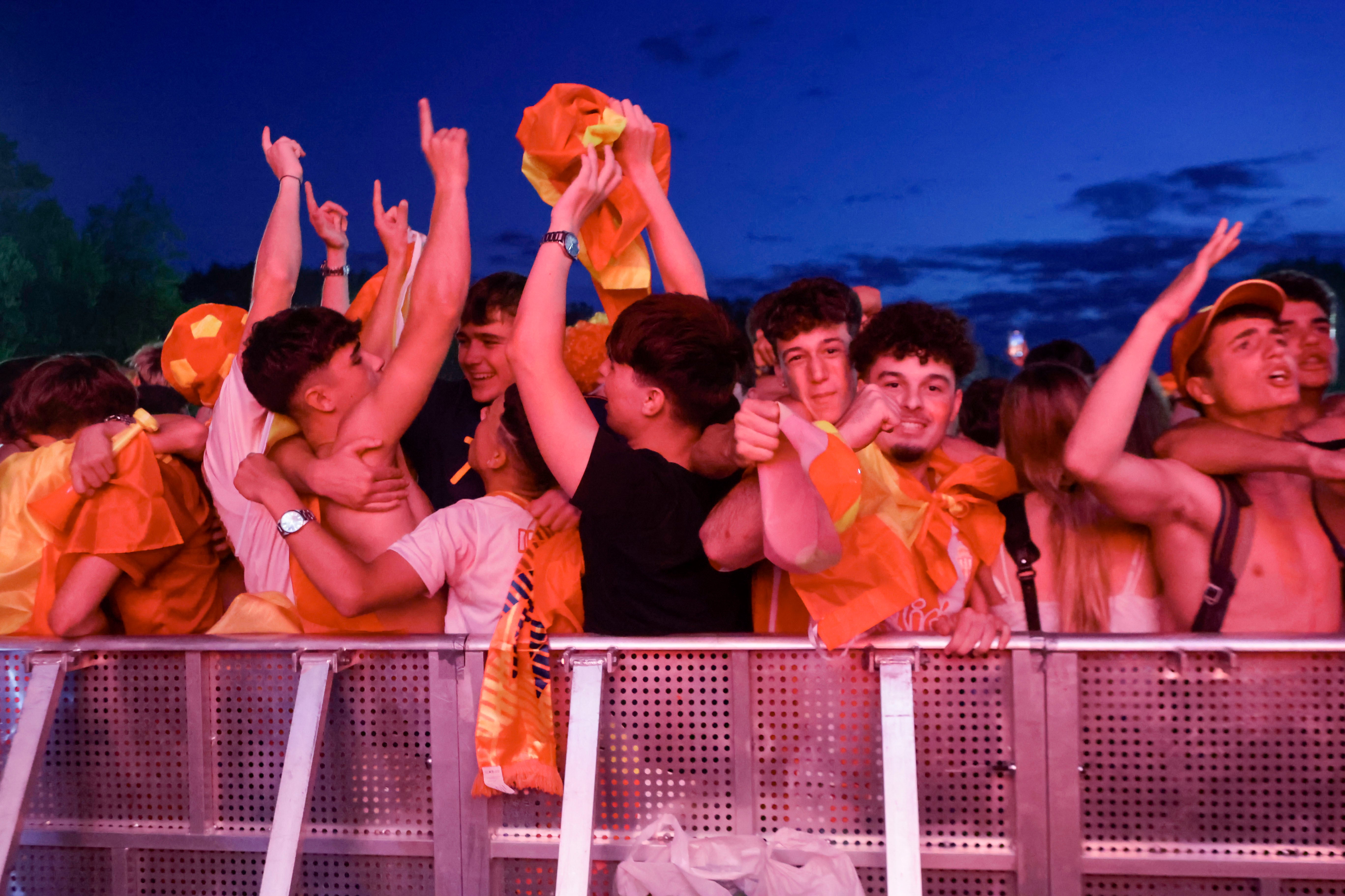 Asturias vibra con la final de la Eurocopa