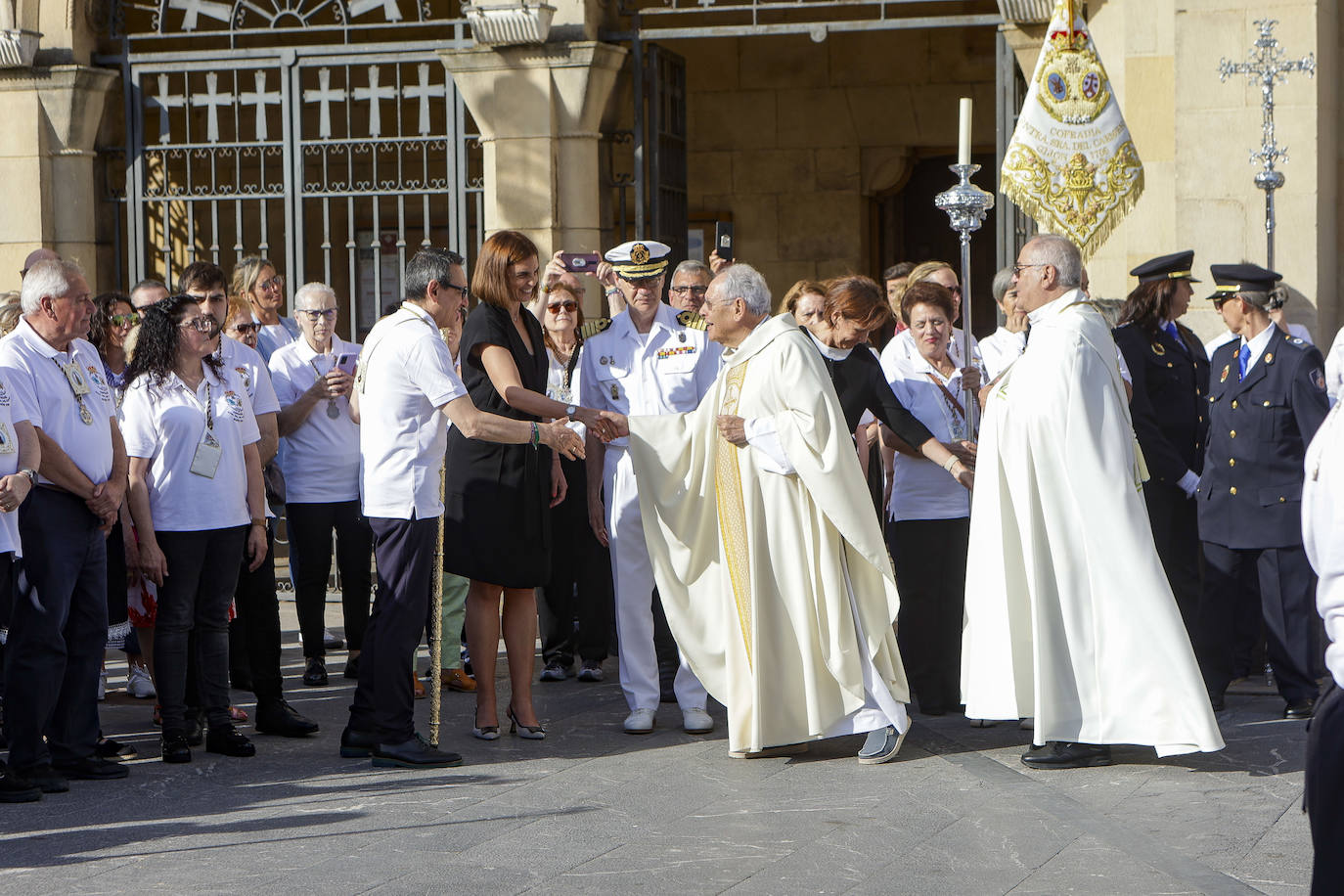 La Virgen del Carmen procesiona por Gijón