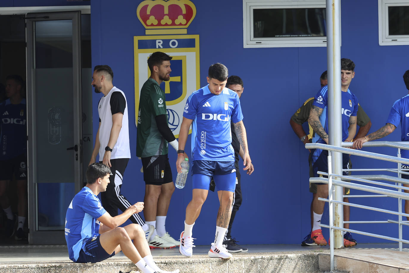 El Real Oviedo se pone a punto: las imágenes del primer entrenamiento